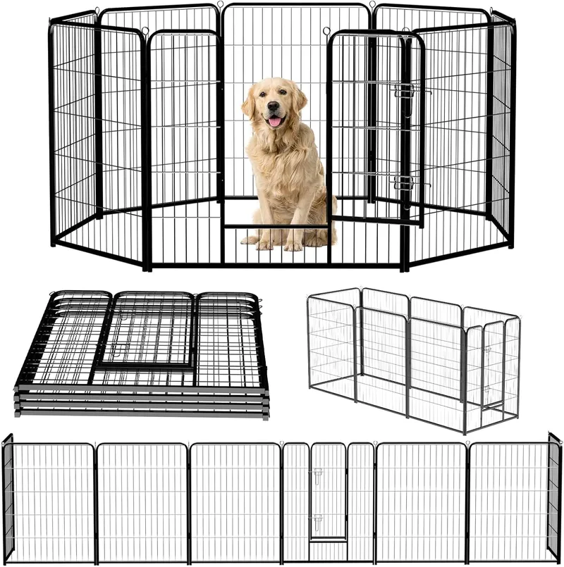NEWBULIG Dog Playpen 8 Panels