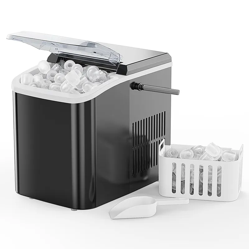 NEWBULIG Ice Makers Countertop with Handle