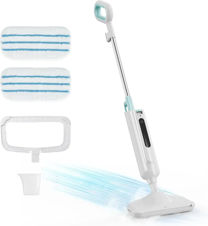 NEWBULIG Steam Mop for Hardwood,Tile,Carpet